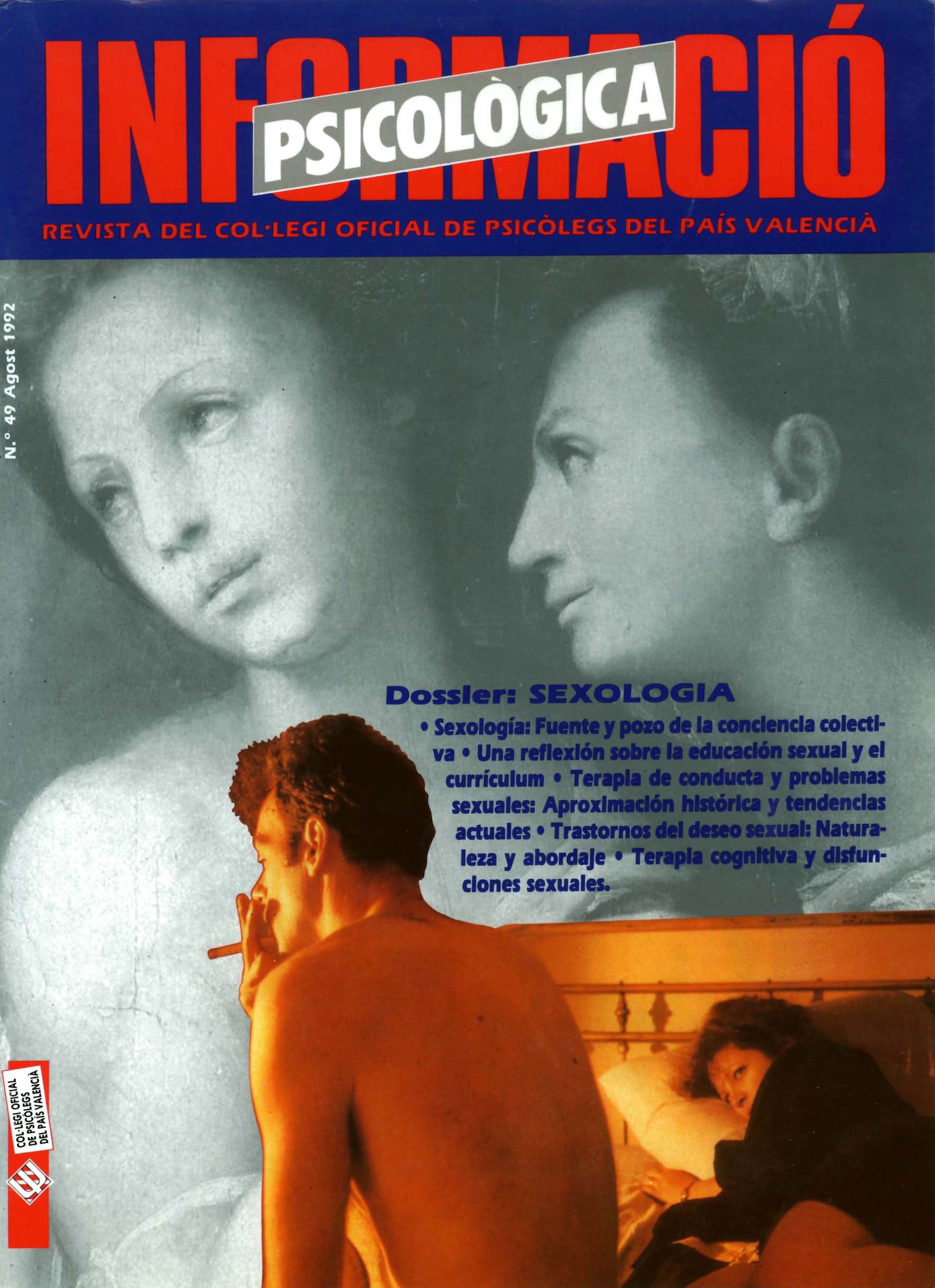 					View No. 49 (1992): La sexología (Agosto 1992)
				